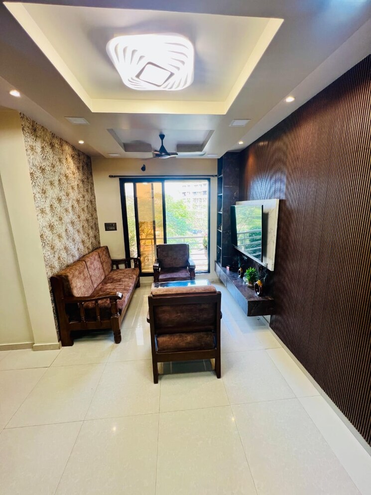 Living Room, parsik 2 Bedroom 1051 Sq.Ft. Apartment In Parsik Thane 9543831