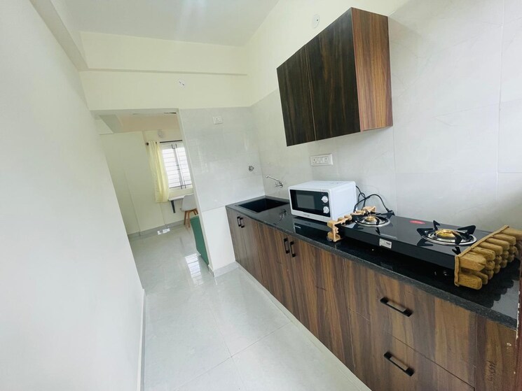 Kitchen, vc-royale 1 Bedroom 700 Sq.Ft. Apartment In Indiranagar Bangalore 9543884