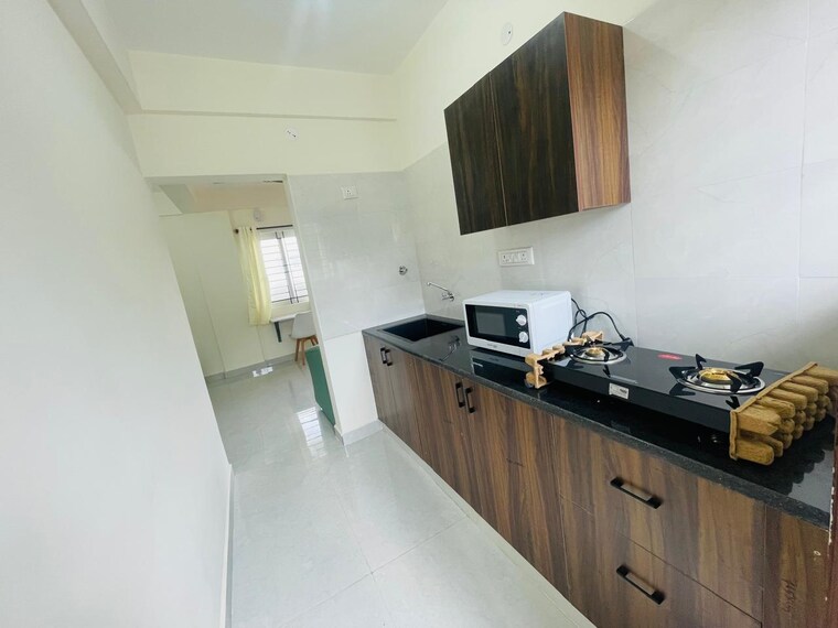 Kitchen, vc-royale 1 Bedroom 700 Sq.Ft. Apartment In Indiranagar Bangalore 9543884