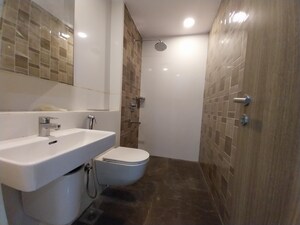 Bathroom in 3 BHK Apartment at Lodha The Park, Worli – for Rent