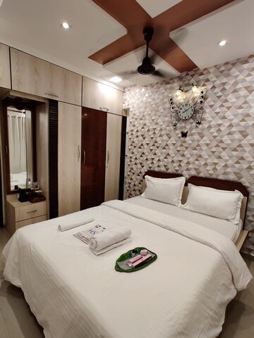 Bedroom in 3 BHK Apartment at Damji Shamji Shah Mahavir Classik, Powai – for Rent