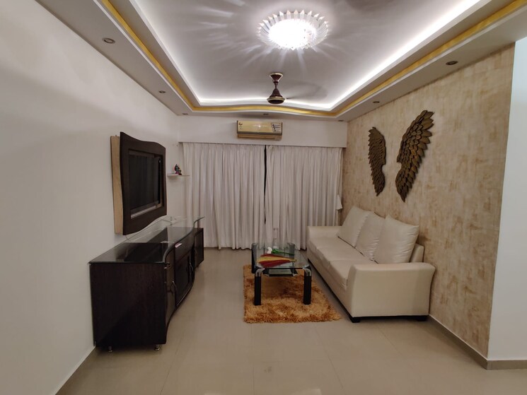 Living Room, damji-shamji-shah-mahavir-classik 3 Bedroom 1200 Sq.Ft. Apartment In Powai Mumbai 9543951