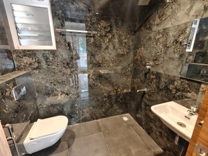 Bathroom in 3 BHK Apartment at Le Orchid, Frazer Town – for Rent