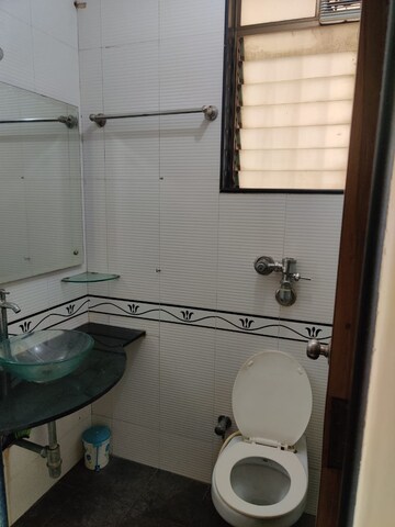 Bathroom in 2 BHK Apartment at Lake Florence, Powai – for Rent