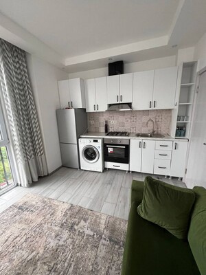 Kitchen in 2 BHK Builder Floor at New Ashok Nagar – for Sale