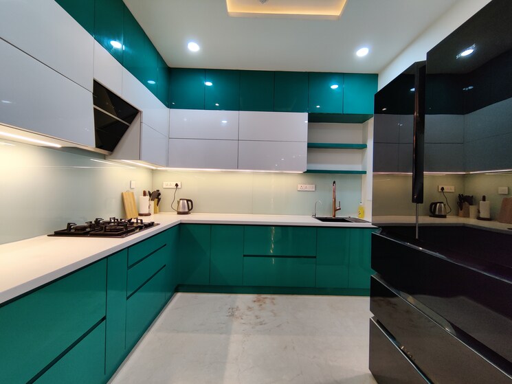 Kitchen, bhartiya-nikoo-homes-phase-2 4 Bedroom 2258 Sq.Ft. Apartment In Thanisandra Main Road Bangalore 9544132