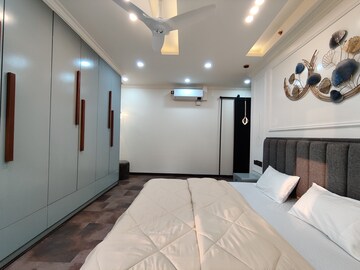 Kitchen in 4 BHK Apartment at Bhartiya Nikoo Homes Phase 2, Thanisandra Main Road – for Rent