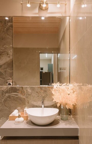 Bathroom in 1 BHK Apartment at Satre Happynest, Kanjurmarg East – for Sale