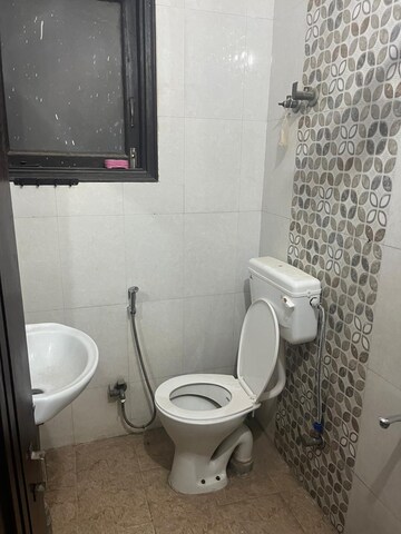 Bathroom in 2 BHK Builder Floor at Saket – for Rent