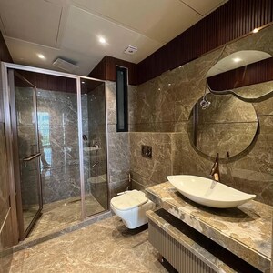 Kitchen in 4 BHK Builder Floor at Ansal Sushant Floors, Sushant Lok ii – for Sale