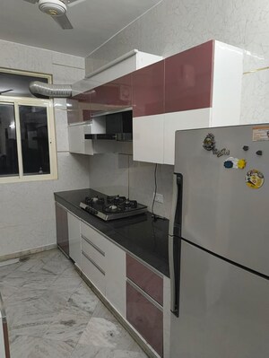 Kitchen in 1 BHK Builder Floor at Wadgaon Sheri – for Rent