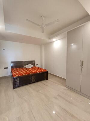 Bedroom in 3 BHK Builder Floor at Chattarpur – for Rent