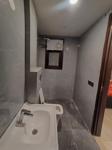 Bathroom in 3 BHK Builder Floor at Chattarpur – for Rent