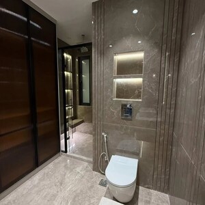 Bathroom in 4 BHK Builder Floor at Ansal Sushant Floors, Sushant Lok ii – for Sale