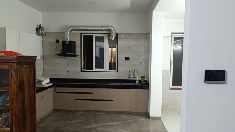 Kitchen, bhandari-43-privet-drive 3 Bedroom 1650 Sq.Ft. Apartment In Balewadi Pune 9544716
