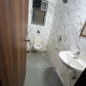 Bathroom in 1 BHK Apartment at Excellaa Panama Park, Lohgaon – for Rent