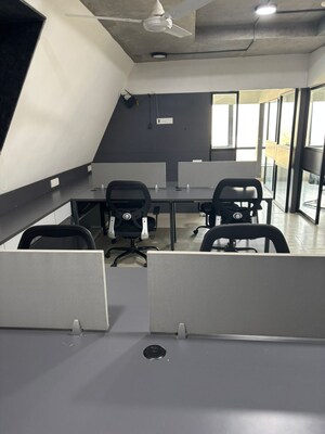 Team Area in  Office Space at Shivalik Shilp, Sanidhya – for Rent