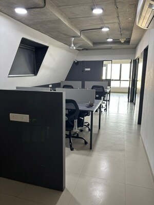 Kitchen in  Office Space at Shivalik Shilp, Sanidhya – for Rent