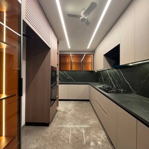 Kitchen in 4 BHK Builder Floor at Magnum City Centre, Sector 63a – for Sale