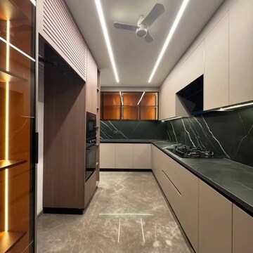 Kitchen in 4 BHK Builder Floor at Magnum City Centre, Sector 63a – for Sale