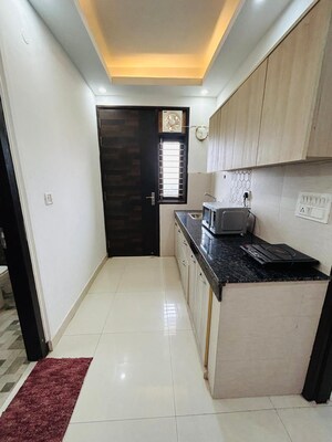 Kitchen in 1.5 BHK Builder Floor at Sector 53 – for Rent