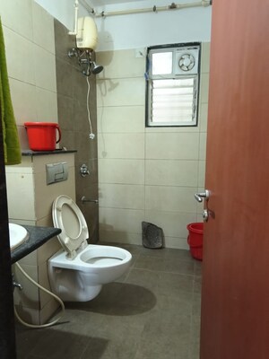 Bathroom in 1 BHK Apartment at Kolte Patil Life Republic, Hinjewadi – for Rent