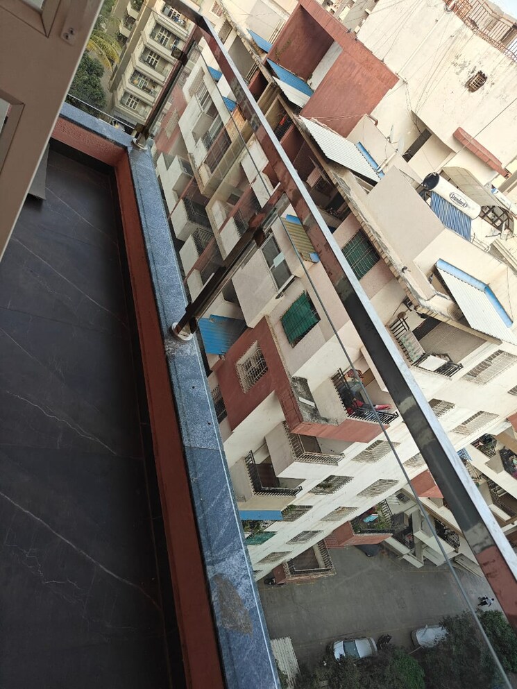 Balcony, om-yashodham 2 Bedroom 760 Sq.Ft. Apartment In Ravet Pune 9544949