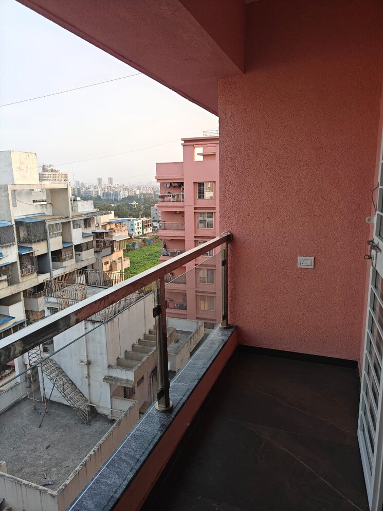 Balcony, om-yashodham 2 Bedroom 760 Sq.Ft. Apartment In Ravet Pune 9544949