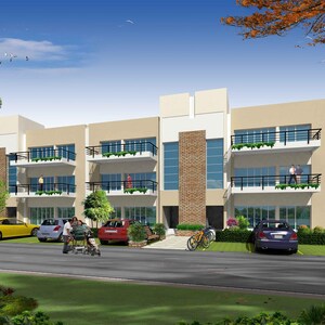 2 BHK Apartment – Exterior View View at RPS Palm Drive, Sector 88 - for Rent