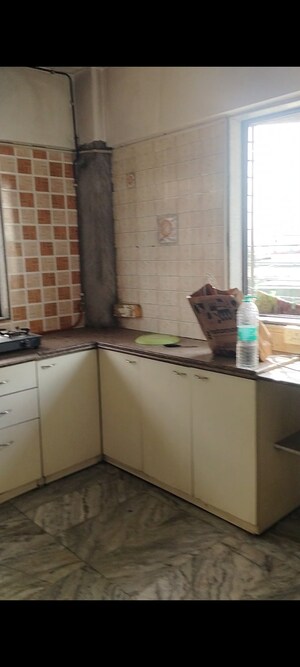 Kitchen in 3 BHK Apartment at Rashmi Complex Teen Hath Naka, Dharamveer Nagar – for Rent