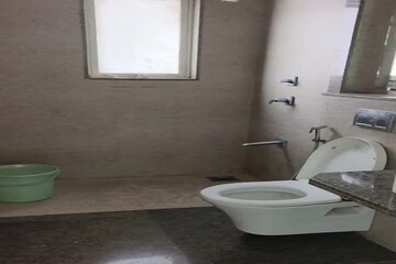 Bathroom in 3 BHK Apartment at Kalpataru Crest, Bhandup West – for Rent