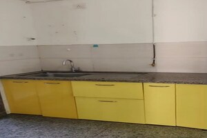 Kitchen in 3 BHK Apartment at Kalpataru Crest, Bhandup West – for Rent