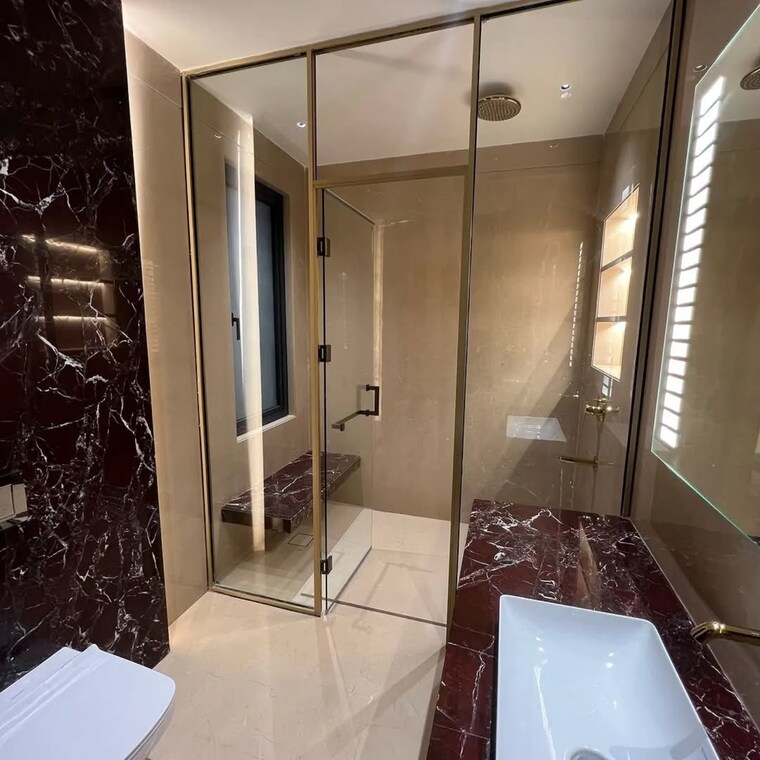 Bathroom, ireo-city-central 5 Bedroom 500 Sq.Yd. Builder Floor In Sector 59 Gurgaon 9545518