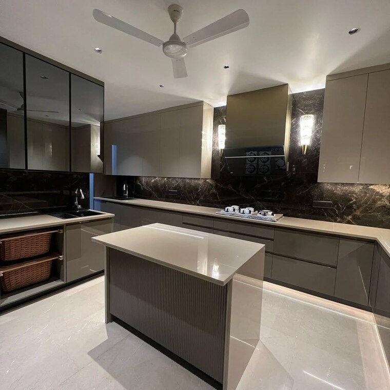 Kitchen, ireo-city-central 5 Bedroom 500 Sq.Yd. Builder Floor In Sector 59 Gurgaon 9545518