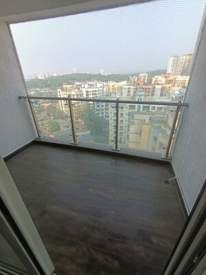 Balcony in 2 BHK Apartment at JP Decks, Goregaon East – for Rent