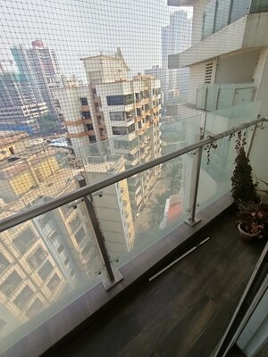 Balcony in 2 BHK Apartment at JP Decks, Goregaon East – for Rent
