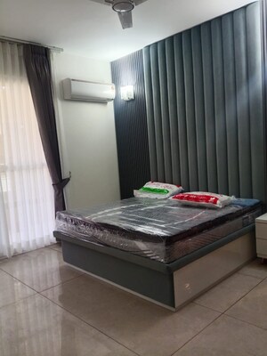 Bedroom in 3 BHK Apartment at Maya Green Lotus Utsav, International Airport Road – for Rent