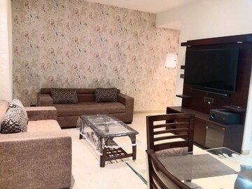Living Room in 3 BHK Apartment at Maya Green Lotus Utsav, International Airport Road – for Rent