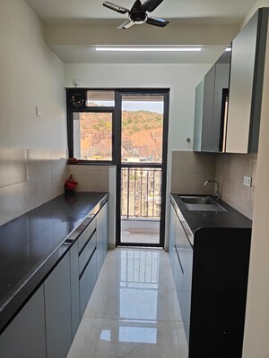 Kitchen in 1 BHK Apartment at Godrej Urban Park, Chandivali – for Rent