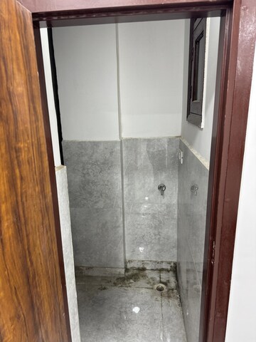 Bathroom in 2 BHK Builder Floor at Chattarpur – for Rent