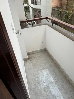 Balcony in 2 BHK Builder Floor at Chattarpur – for Rent
