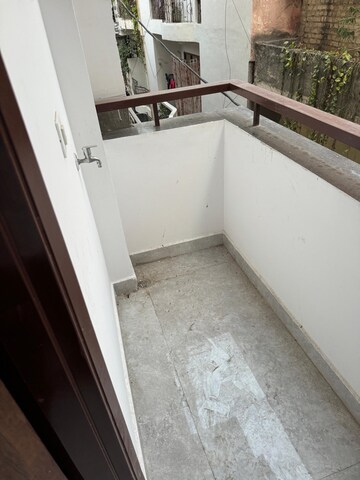 Balcony in 2 BHK Builder Floor at Chattarpur – for Rent