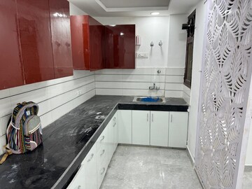 Kitchen in 2 BHK Builder Floor at Chattarpur – for Rent