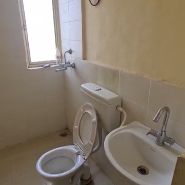 Bathroom in 3 BHK Apartment at Conscient Habitat Residences, Faridpur – for Rent