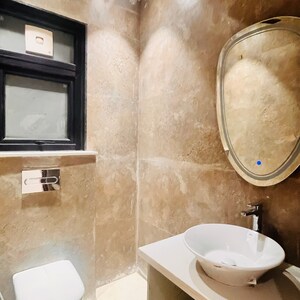 Bathroom in 4 BHK Builder Floor at Nirvana Country Birch Court, Nirvana Country – for Sale