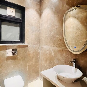 Bathroom in 4 BHK Builder Floor at Nirvana Country Birch Court, Nirvana Country – for Sale