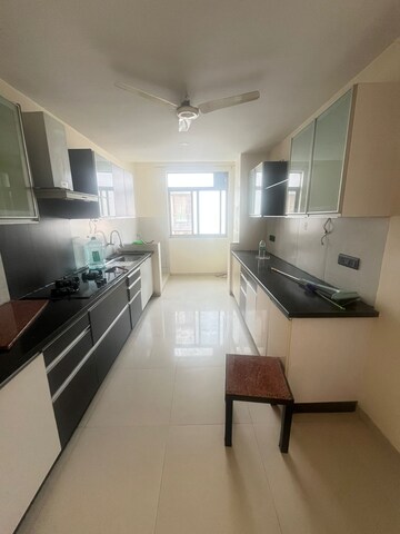 Kitchen in 3 BHK Apartment at Park Street, Wakad – for Rent