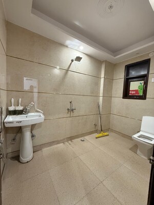 Attached Bathroom in 3 BHK Builder Floor at Chattarpur – for Rent