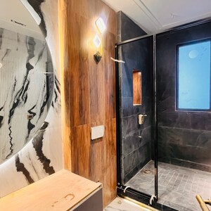 Bathroom in 4 BHK Builder Floor at Kohli One Malibu Town, Malibu Town – for Sale