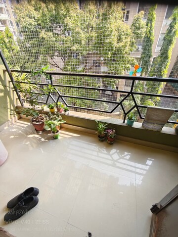 Balcony in 2 BHK Apartment at Mahesh Paradise, Aundh – for Rent